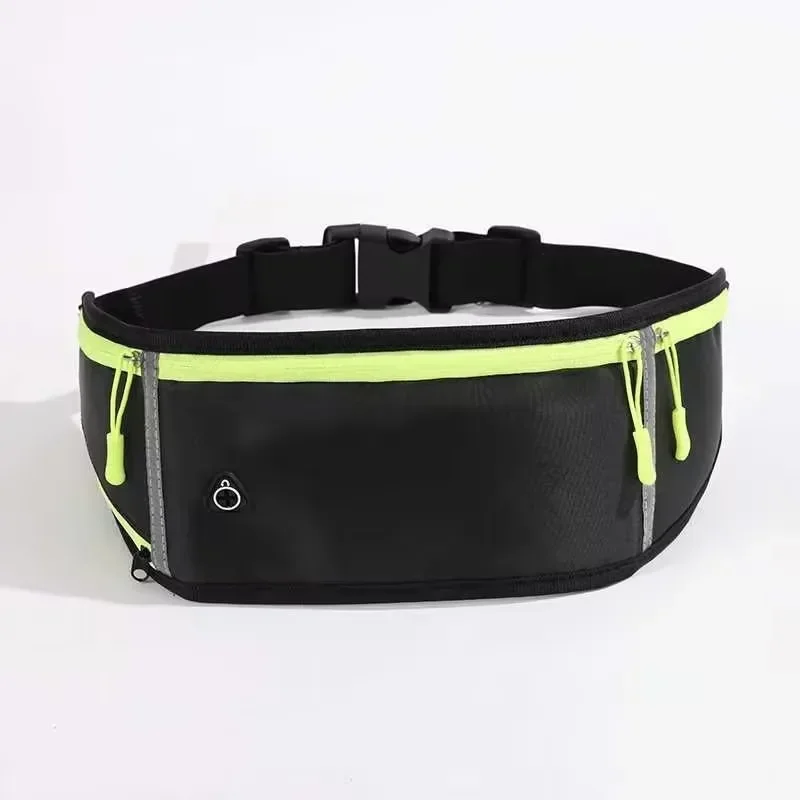 Running Waist Pack Adjustable Belt Waterproof Fanny Pack Reflective Sports Belt Bag for Jogging Cycling Hiking Workout