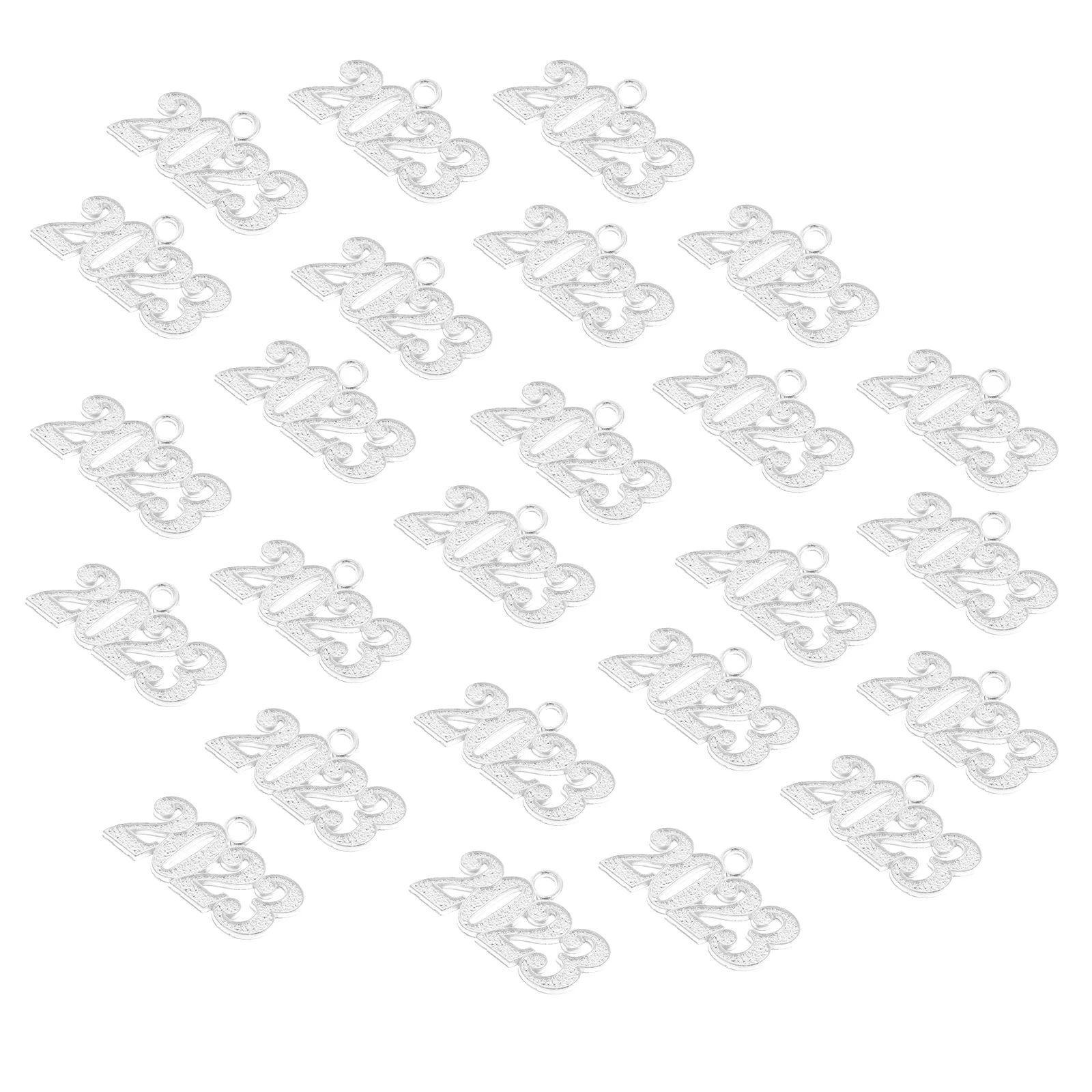 

100 Pcs Silver Pendant Necklace Bracelet High Quality Jewelry Making Supplies Charms