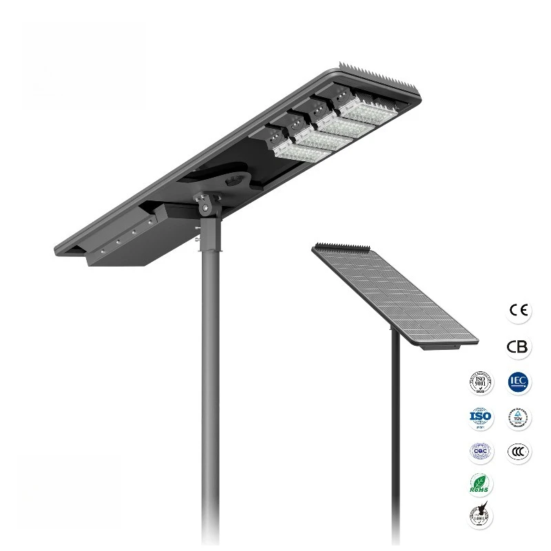 

Factory Direct High Quality Outdoor New Lighting Integrated Light Emitting Diode Solar Street Light 50w 80w 100w