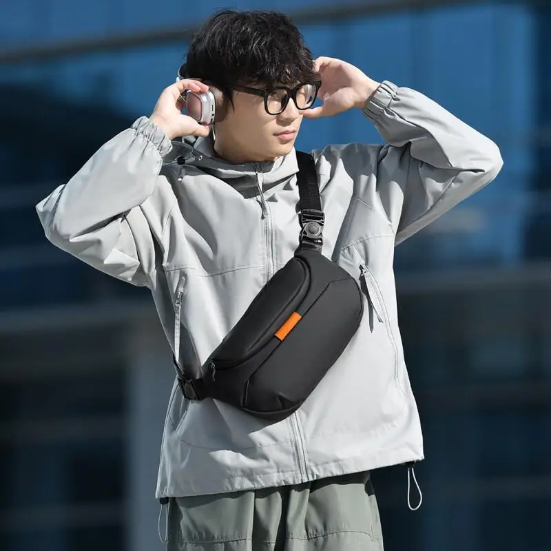 

New Multifunctional Chest Bag, Business Travel Shoulder Outdoor Sports Trend Fashionable Shoulder Bag Lightweight Crossbody Bag
