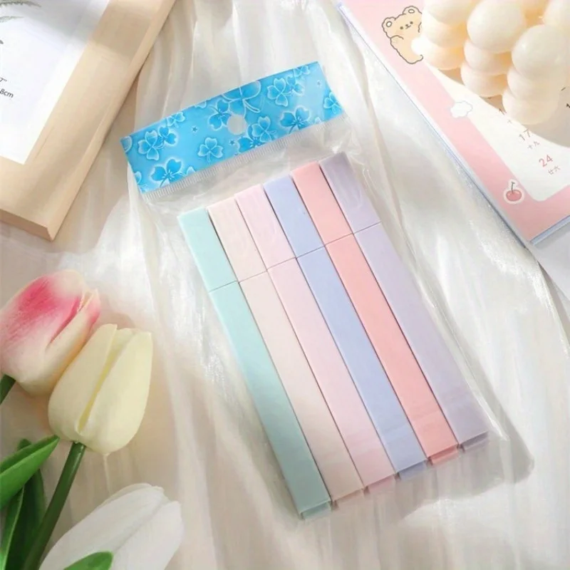 Pastel Kawaii Highlighter Set — 6 Pack image