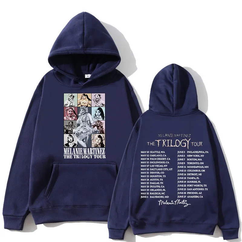 Melanie Martinez The Trilogy Tour Hoodies Mens Women Clothing Hooded Sweatshirt Y2K Harajuku Oversized Pullover Hoody Streetwear