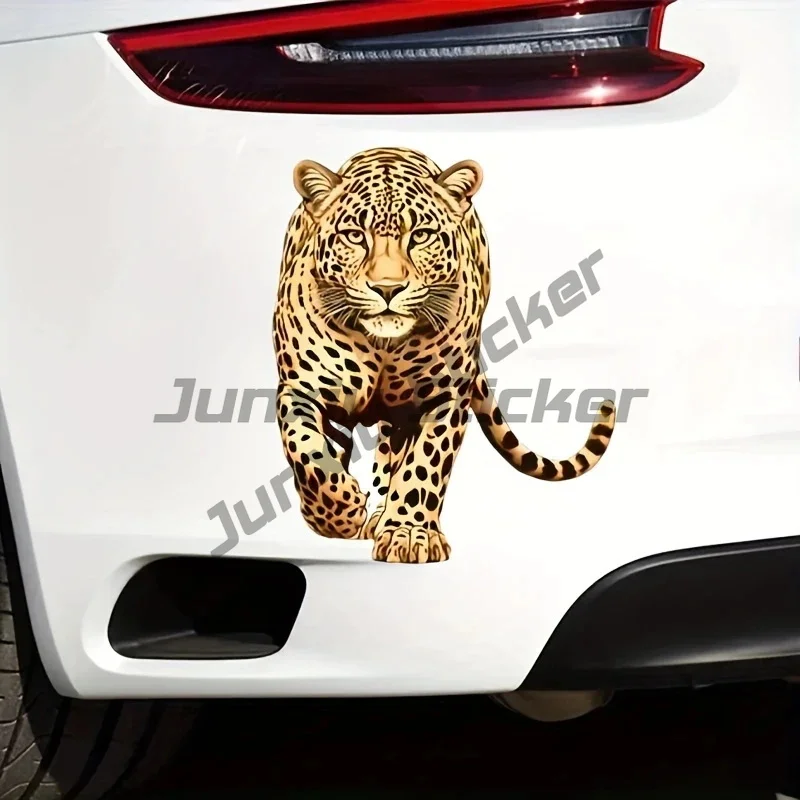 

Cool Leopard Car Sticker, Waterproof Material Accessories, Funny for Cars, Trucks, Motorcycles, Walls Decal