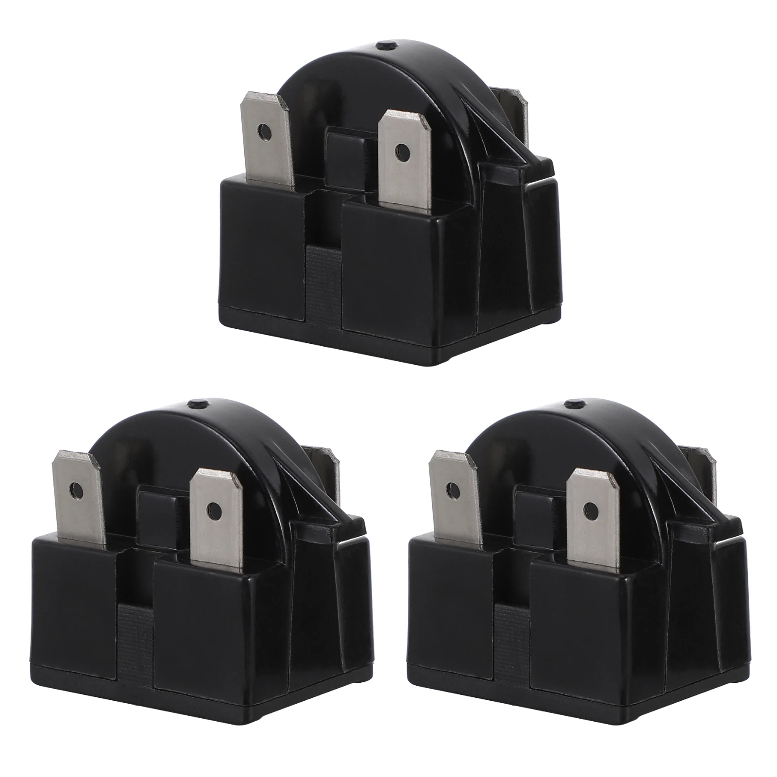 

3pcs Refrigerator Replacement Part Plastic Compressor Activation Homeowners Maintenance Workers Refrigeration System Maintenance