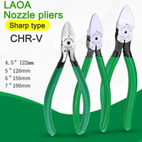 LAOA chrome vanadium steel precision diagonal pliers model electrician's scissors diagonal pliers 4.5/5/6/7inch