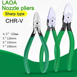 LAOA chrome vanadium steel precision diagonal pliers model electrician's scissors diagonal pliers 4.5/5/6/7inch