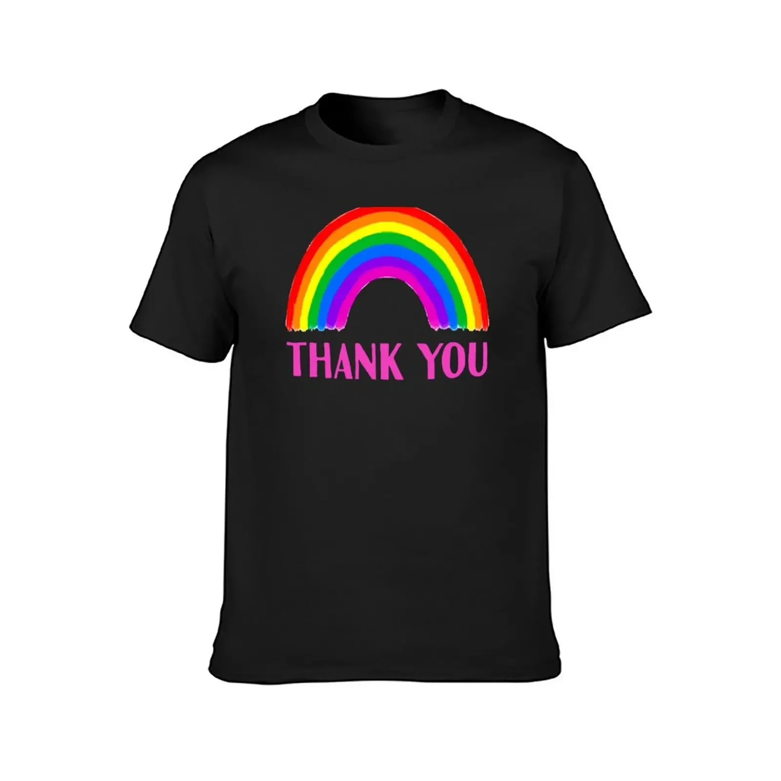 Thank You Rainbow Support | NHS and Keyworkers T-Shirt blanks graphic t shirt vintage korean fashion outfits for men