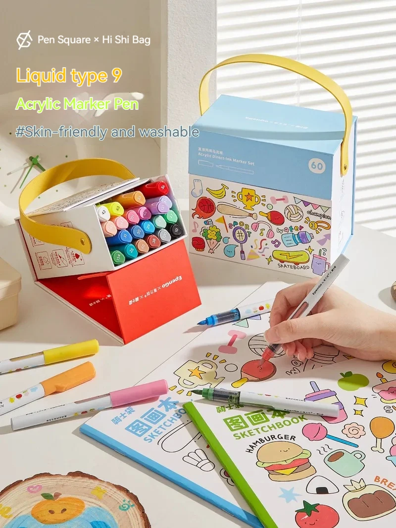 

Direct Liquid Art Marker Drawing Soft Brush Pens Painting Ceramic Glas Stone Canvas Wood Making Graffiti Paint Coloring Pens