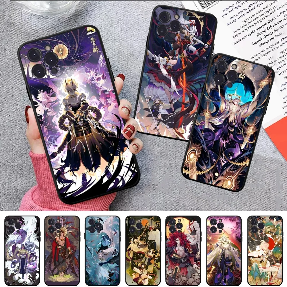 Cartoon Onmyoji Phone Case For IPhone 15 14 11 12 13 Mini Pro XS Max Cover 6 7 8 Plus X XR SE 2020 Funda Shell