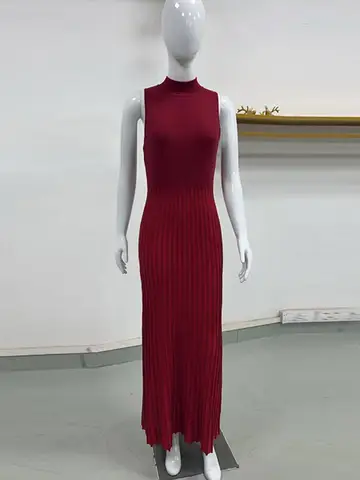 10 best sales vinröda klänningar - №8