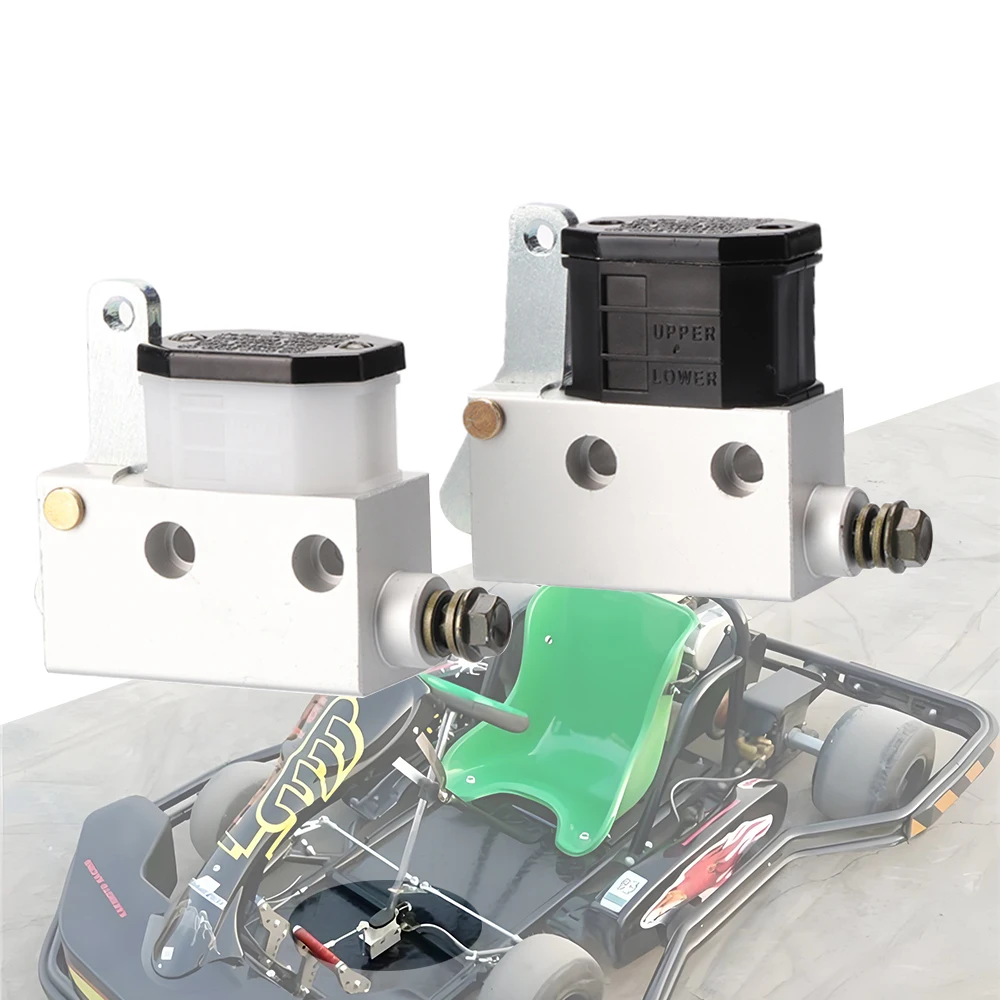 

Big Piston Hydraulic Brake Master Cylinder Rear Foot Mount For Go Kart Buggy ATV Performance Upgrade