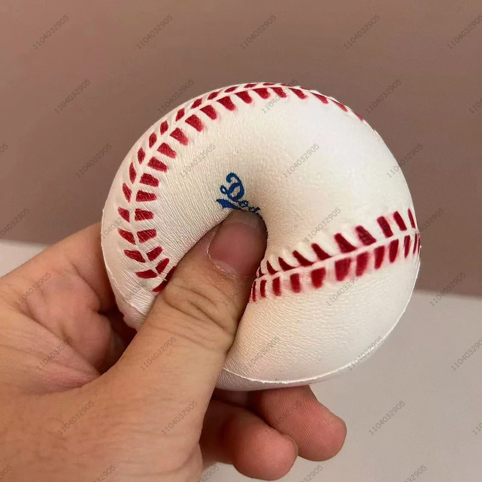 Jouet Squishy de Baseball à montée lente, Fans de l'équipe de Baseball, jouets Fidget pour enfants, balle Anti-Stress, sac Anti-Stress, breloque, cadeaux pour garçons