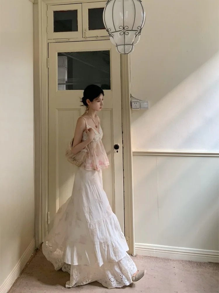 

Walkink шелковая смесь красителей с цветочным принтом ter Топ Свободные широкие брюки Трикотажная верхняя одежда Женский модный комплект Осенний сезон