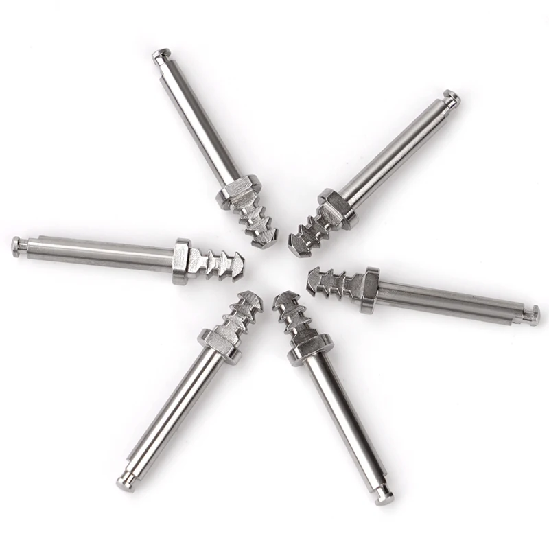 

6pcs Dental Polishing Disk Shank Stainless Steel Mandrel CA 2.35mm Composite Rotary Tool Felt Finishing Wheel Holding Rod