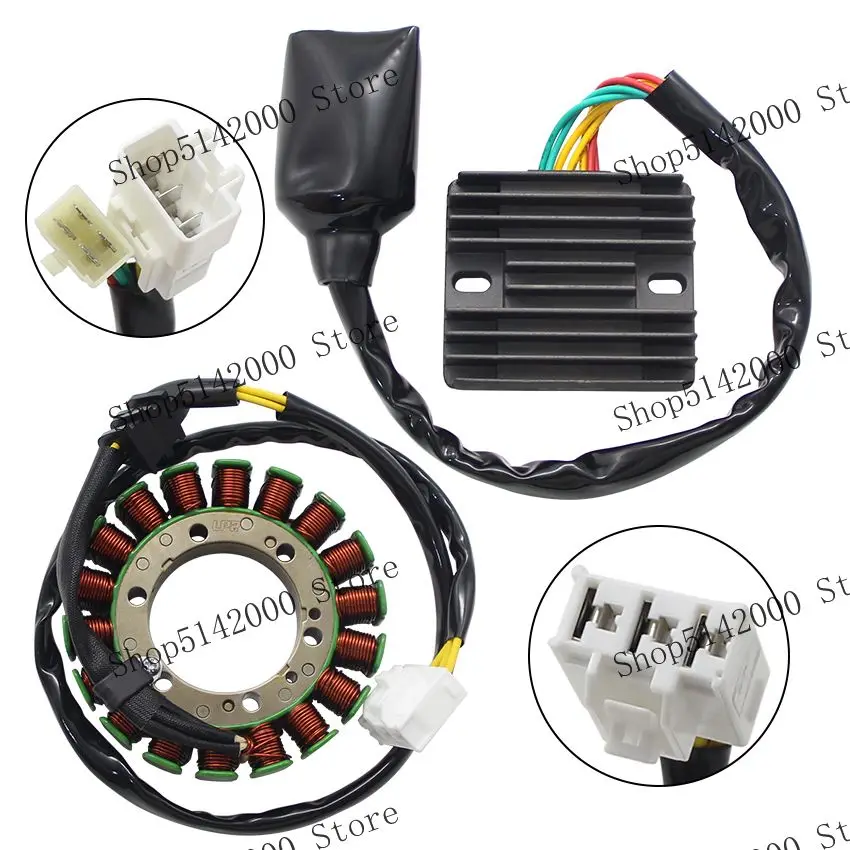 

Motorcycle Voltage Regulator Rectifier + Stator Coil For Honda CBR900 CBR929RR Fireblade 2000-2001 31600-MCJ-641 31120-MCJ-003