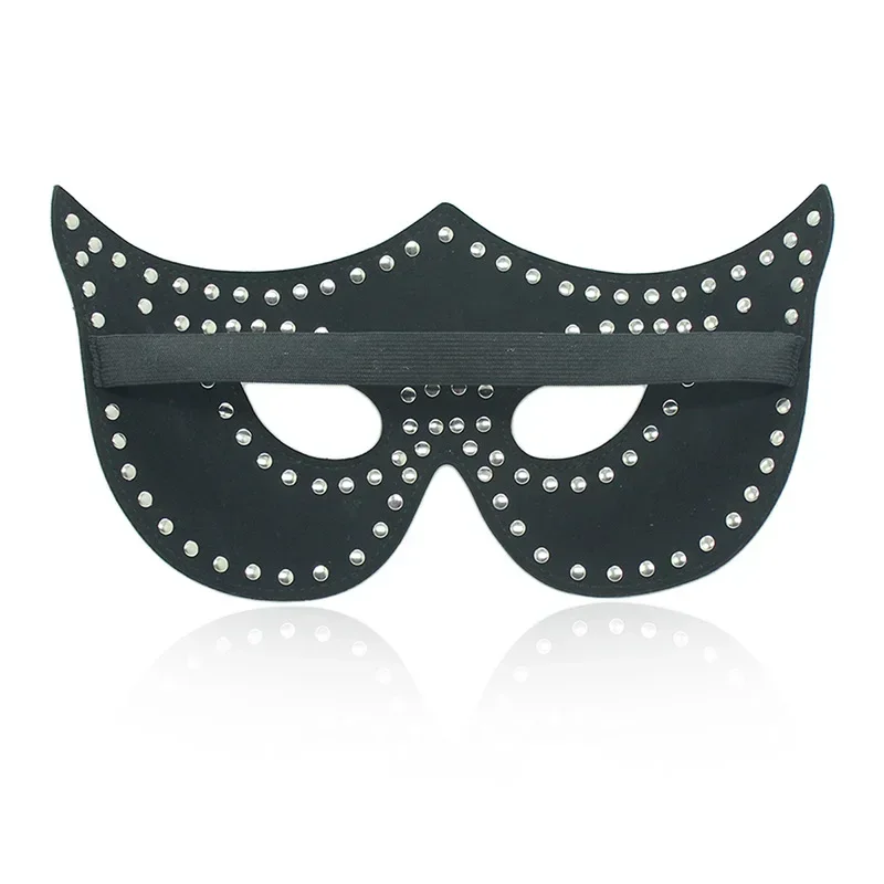 Erotic Costumes Solid Color Eye Mask Fetish Bondage Sex Toys For Couple Role Play Games Sexy Lingerie Female