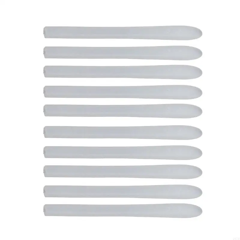 2025 واقيات ذراع النظارات المميزة الجديدة 5 أزواج من أغطية السيليكون باللون الأسود والأبيض خيارات سهلة التركيب #2