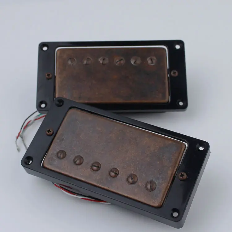 

Electric guitar pickup, enclosed iron shell pickup, antique copper double coil pickup, pickup