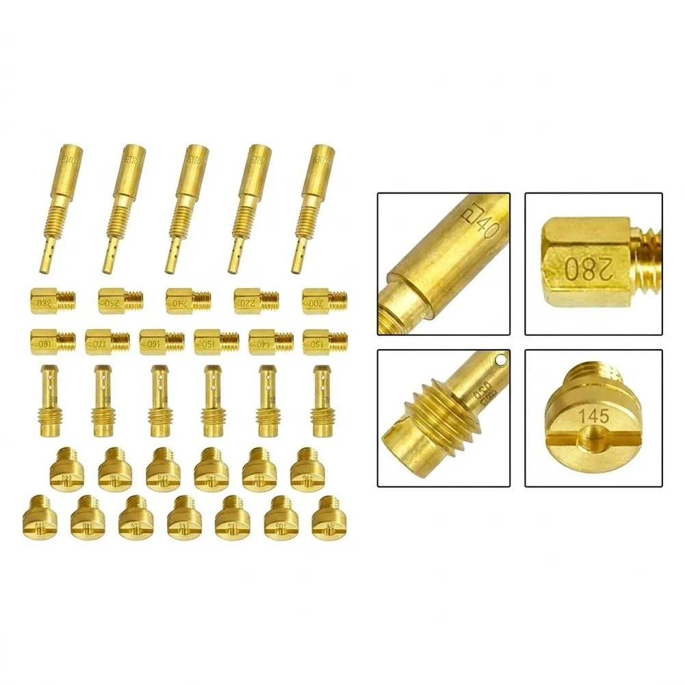 For Motorcycle Tuning Carburetor Jet Kit Carburetor Nozzle Kit For Mikuni VM Series Nozzle Needle Valve 568 640 723