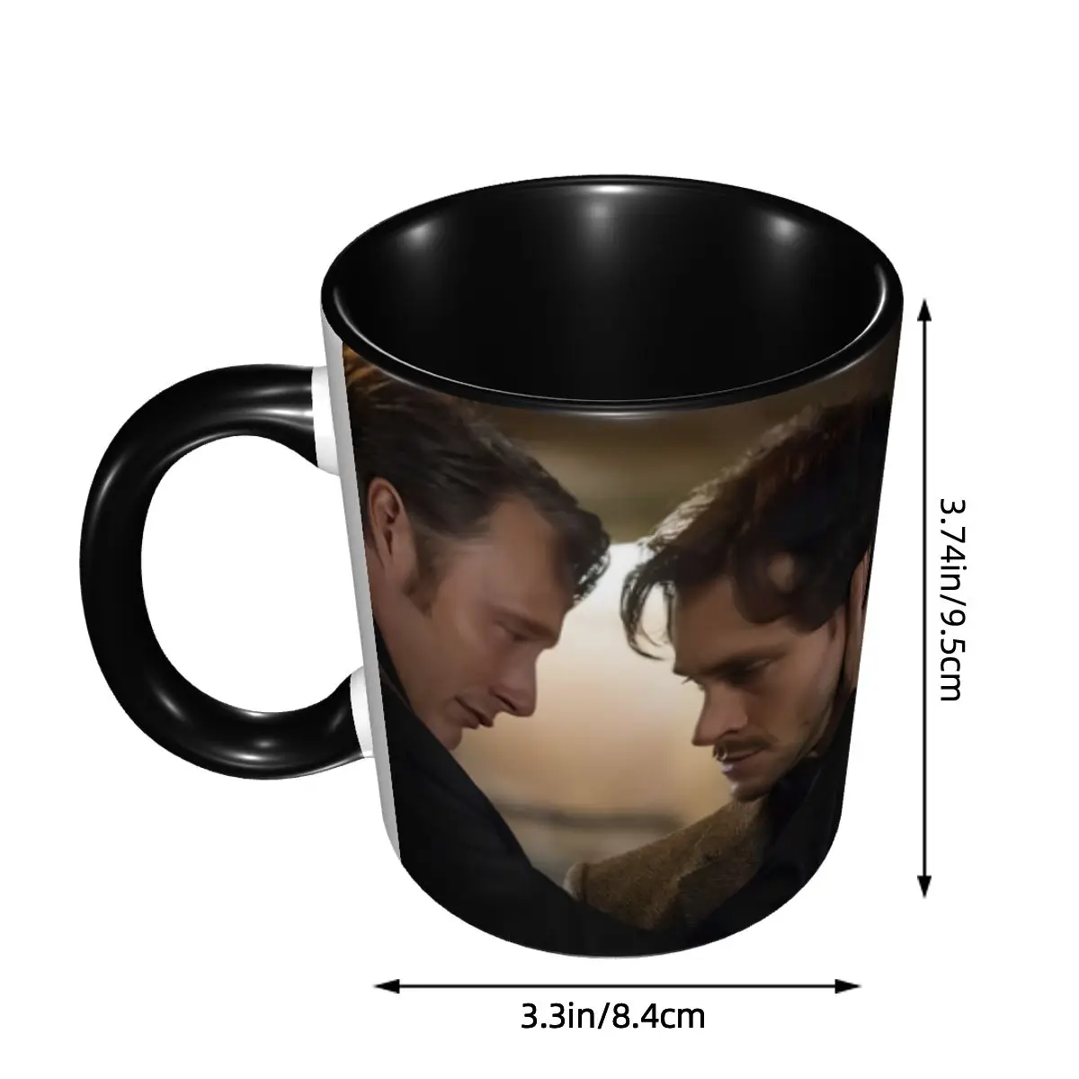 Hannibal X Will Graham Coffee Mugs DIY Custom Horror Movie Ceramic Tea Milk Mug