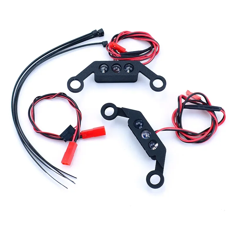 LED Simulation Front/Rear Lighting System Bright Lamp Headlight for 1/10 TRAXXAS RC MAXX WideMAXX Upgrade Parts