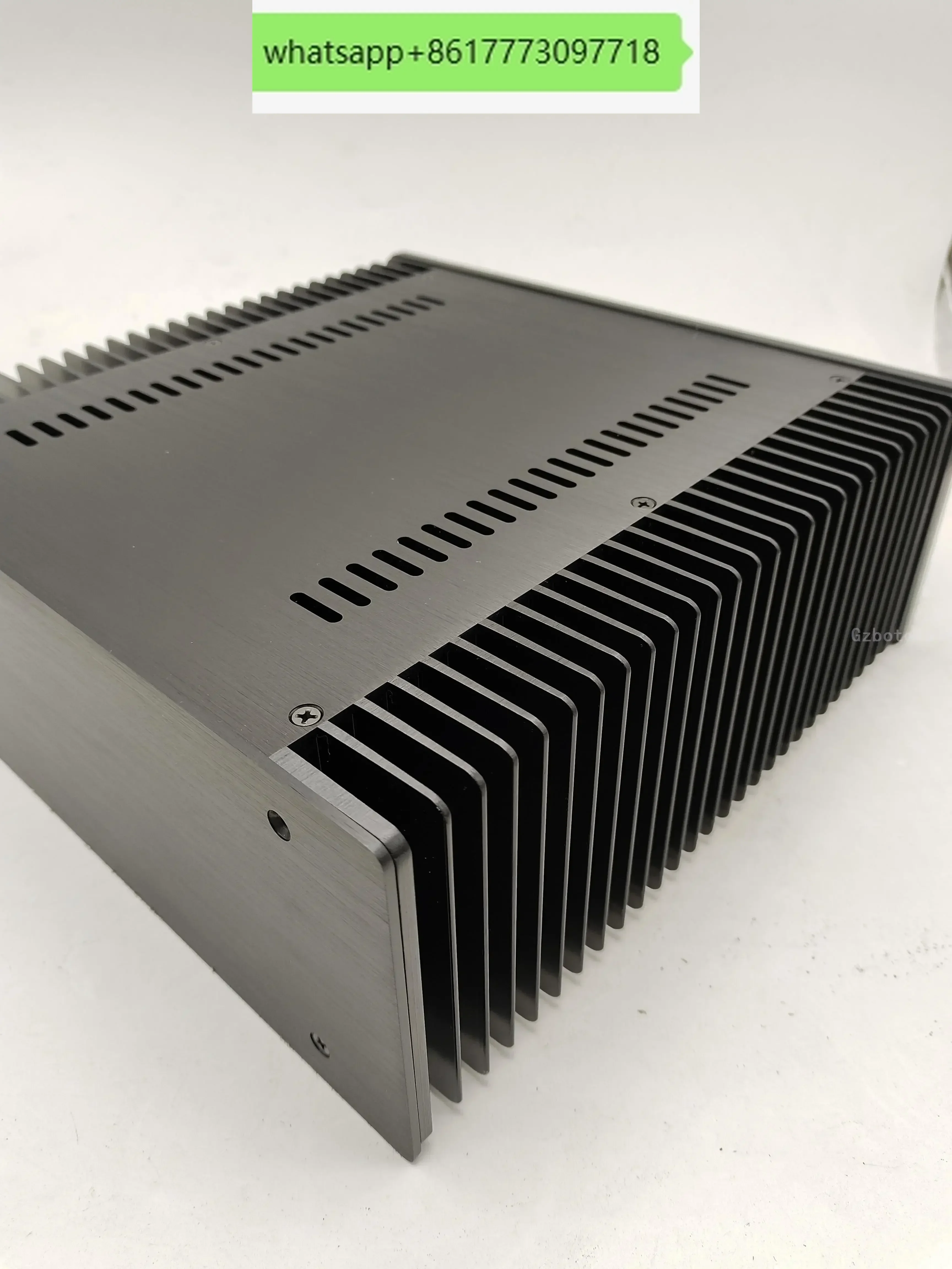 

Aluminum Class A Amplifier DIY Chassis both sides heatsink Power Amp Case DIY Enclosure HIFI Audio Install housing 320*120*315MM