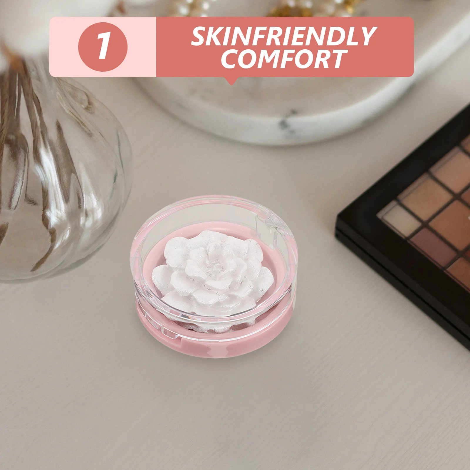 Surligneur artistique de Rose sculpté en 3D, poudre pressée pour le visage, les joues, les yeux, tous Types de peau pour femme