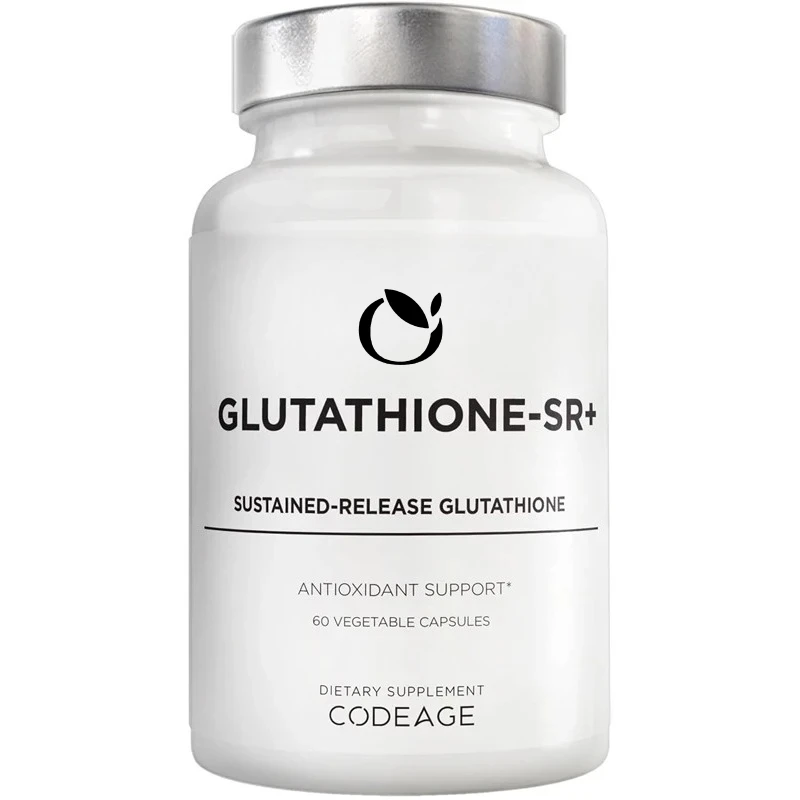 Glutathione SR+Advanced Extended Release Supplement - Reduced L-Glutathione - Fenugreek Seeds