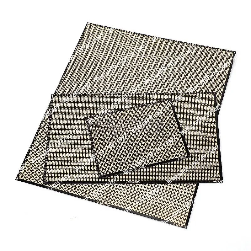 2pcs Soft Thin PCB Flexible Single Side Circuit Board  PCB Peg Board 15*18CM 0.4MM Matrix Print Paper