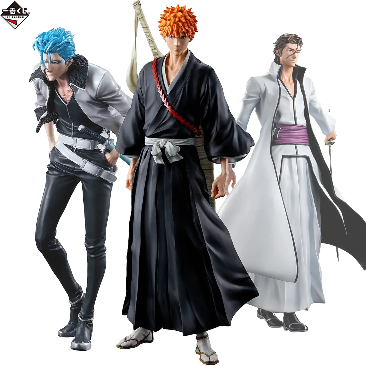 バンダイ-ブリーチ-アイゼンのアニメフィギュア,魂をかき混ぜる,ソスケ