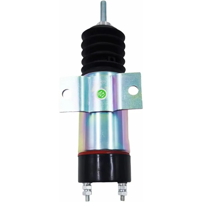 MUGURO 12V 2-Terminal Dual Coil Pull Throttle Solenoid Fits Kubota WG-750 DF-750 DF-752 DF-972 D-905 D1105 Z482 Genie 20780GT view 3