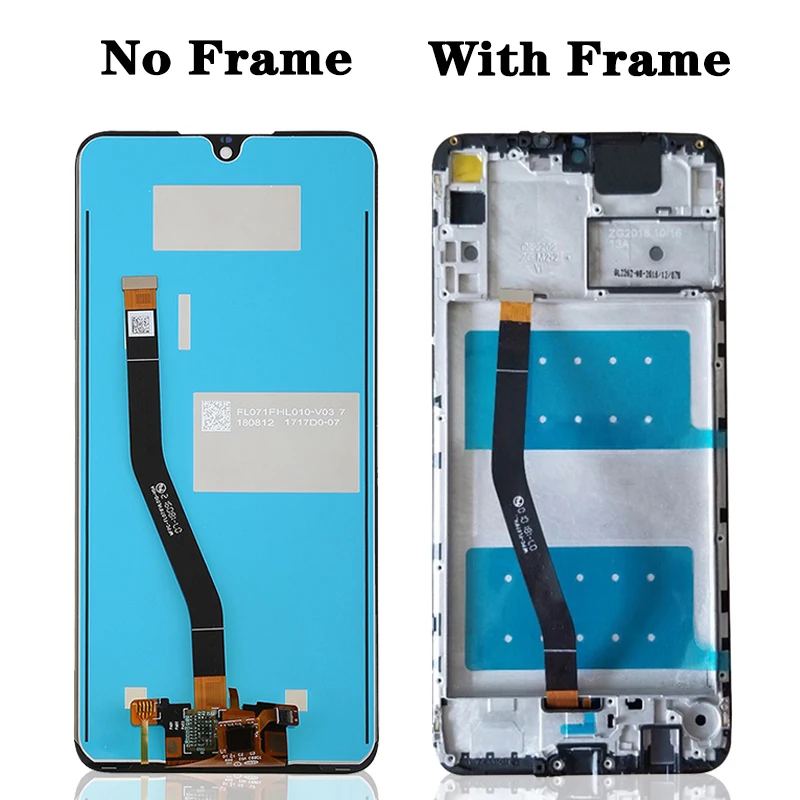 Tested For Huawei Honor 8X Max ARE-AL00 ARE-L22HN ARE-AL Display Touch Screen Digitizer Assembly For Honor8XMax LCD Frame