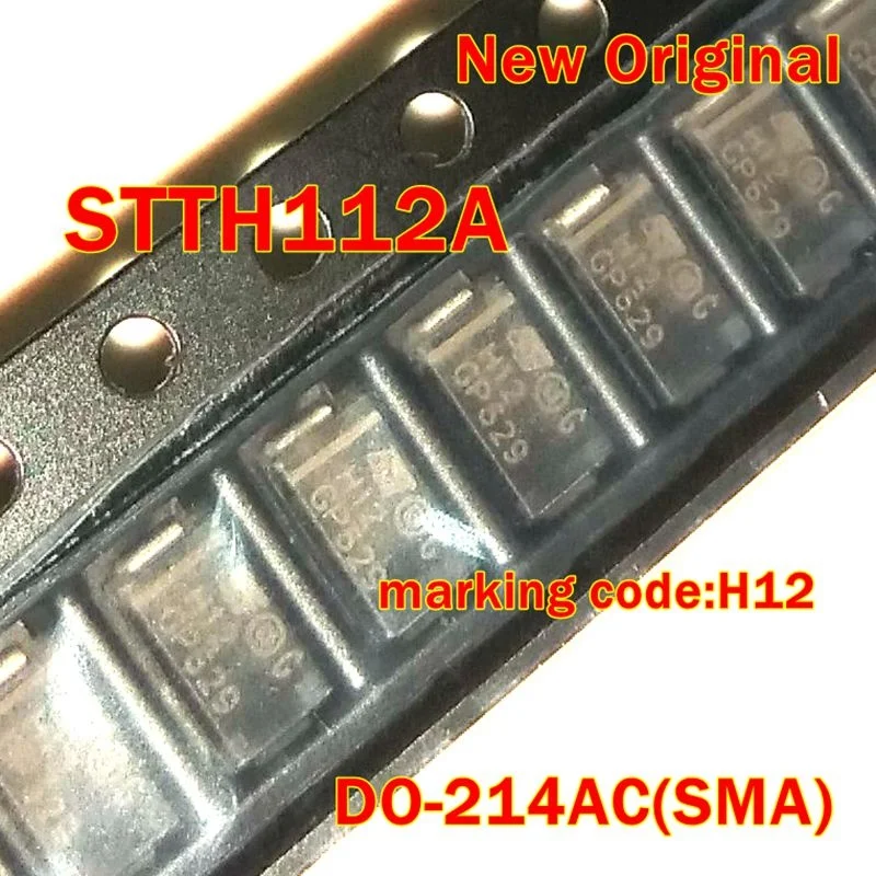 

10Pcs to 500Pcs Stth112A Do-214Ac(Sma) New Original Marking Code:H12 High Voltage Ultrafast Rectifier