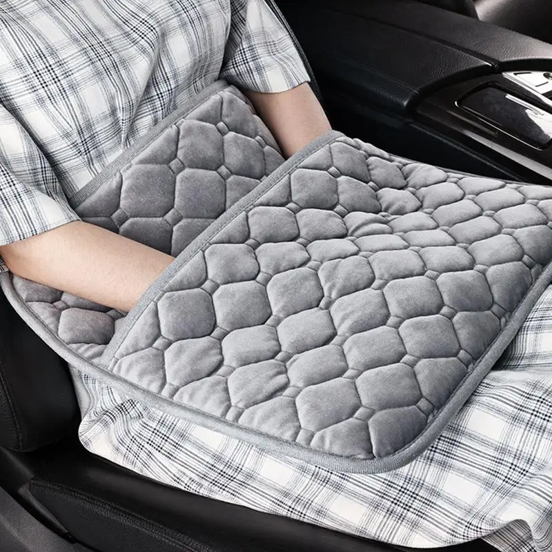 Fast Heating Seat Cushion Electric Car Seat Heated Cushion Multipurpose Winter Foot Heating Pad Car Interior Accessories