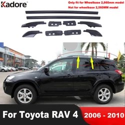 Car Roof Rack For Toyota RAV4 RAV 4 2006 2007 2008 2009 2010 Aluminum Alloy Rail Bar Luggage Carrier Cross Cargo Basket Rack