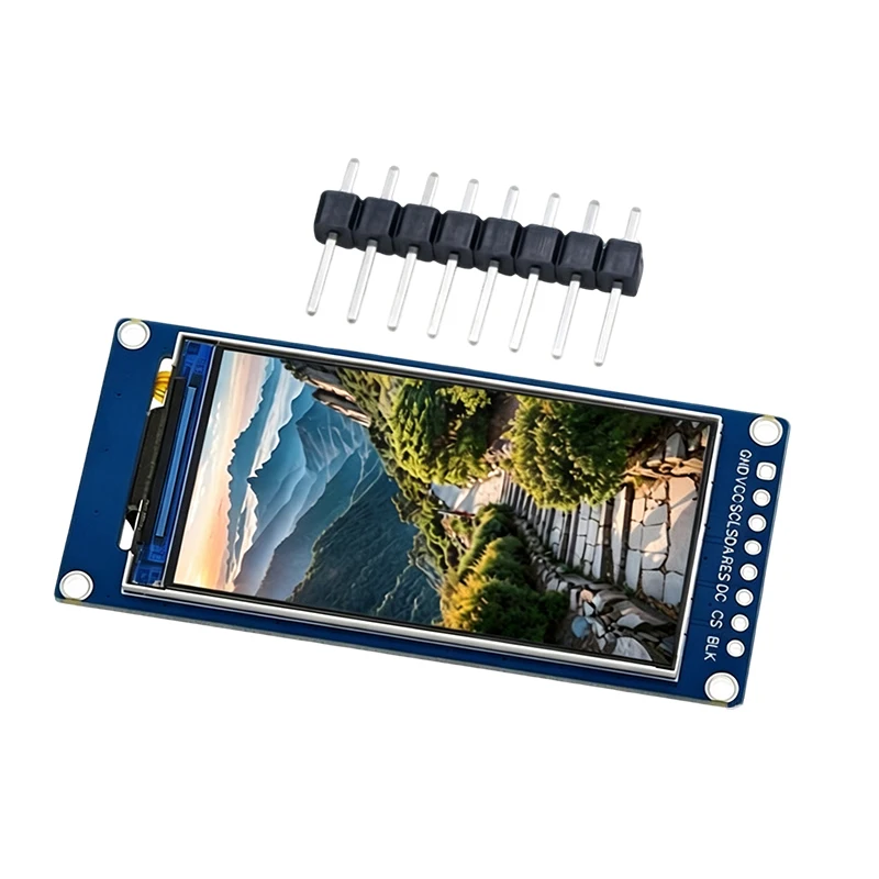 1.9 Inch ST7789 TFT LCD Display Module SPI Serial Interface 240×320 Resolution 3.3V Dual Power Color Screen With Pin Header