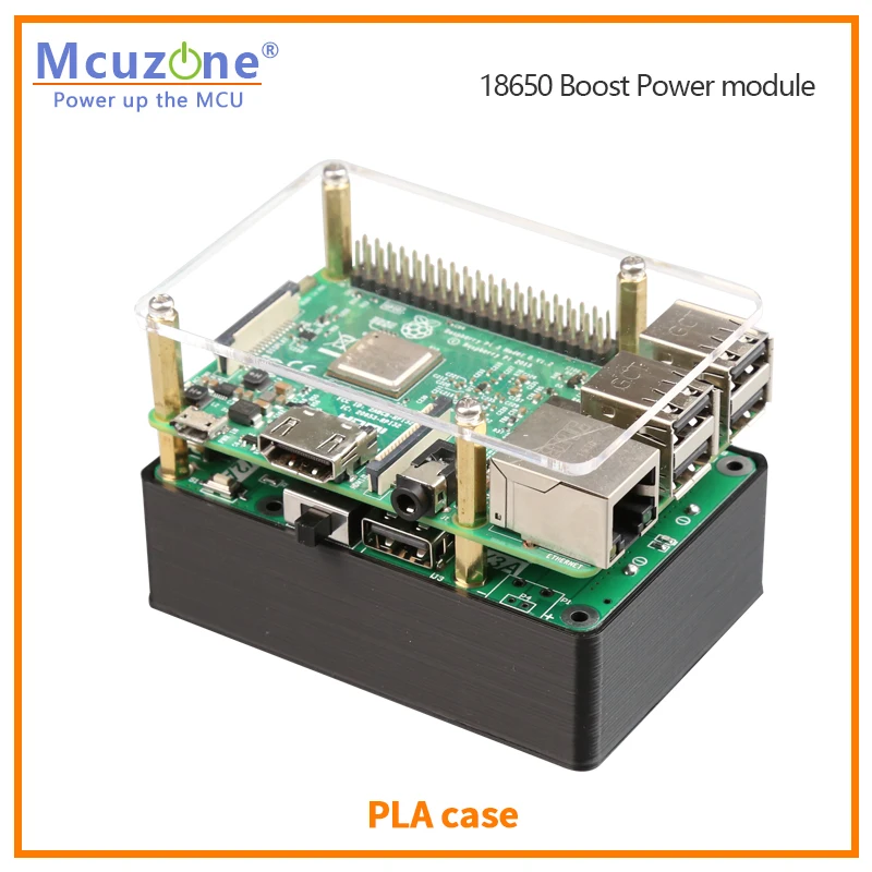 18650 Charge And Boost PowerBank For Raspberry Pi Dual Output Up To 5V3A WS2812 Radar 4G LTE Steering Engine UPS