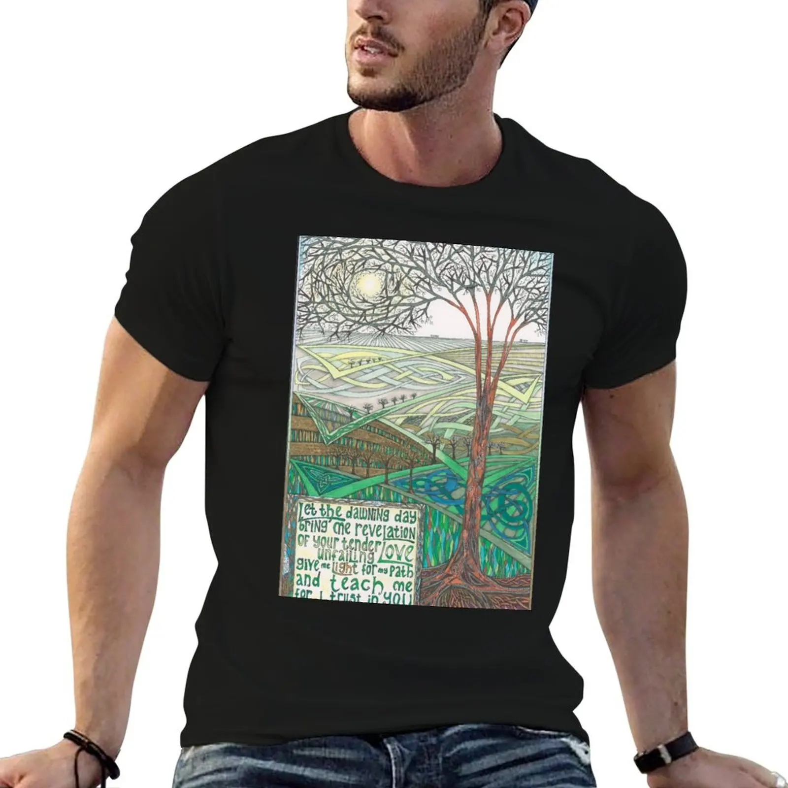 Dawning Day T-Shirt graphic tee shirt custom t shirt man clothes tops t shirt men