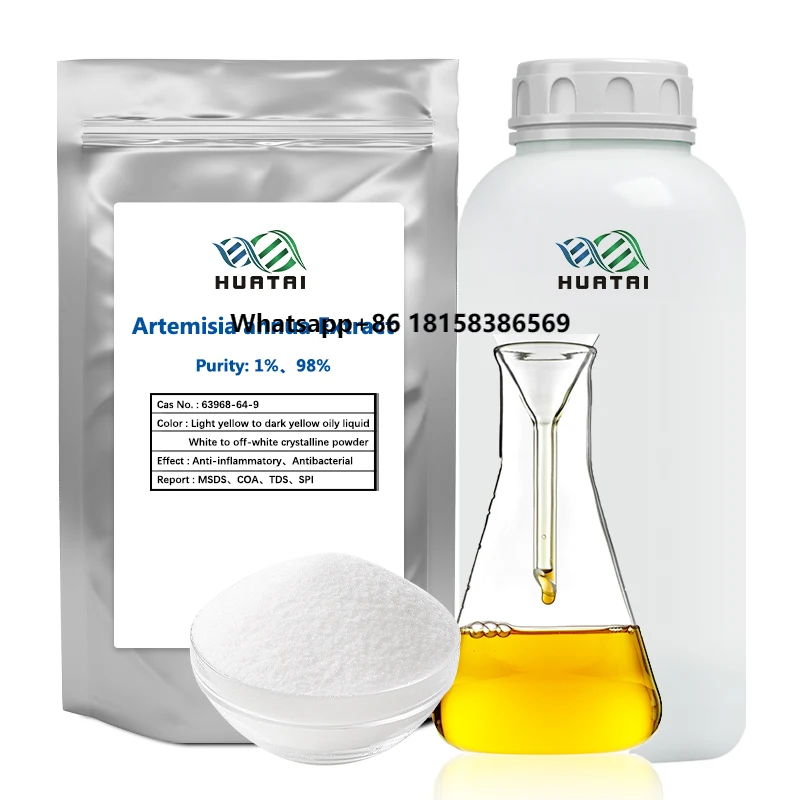 

Оптовая продажа, лучшая цена, натуральный экстракт Artemisia Annua, порошок Artemisinin, 98% Cas 63968-64-9