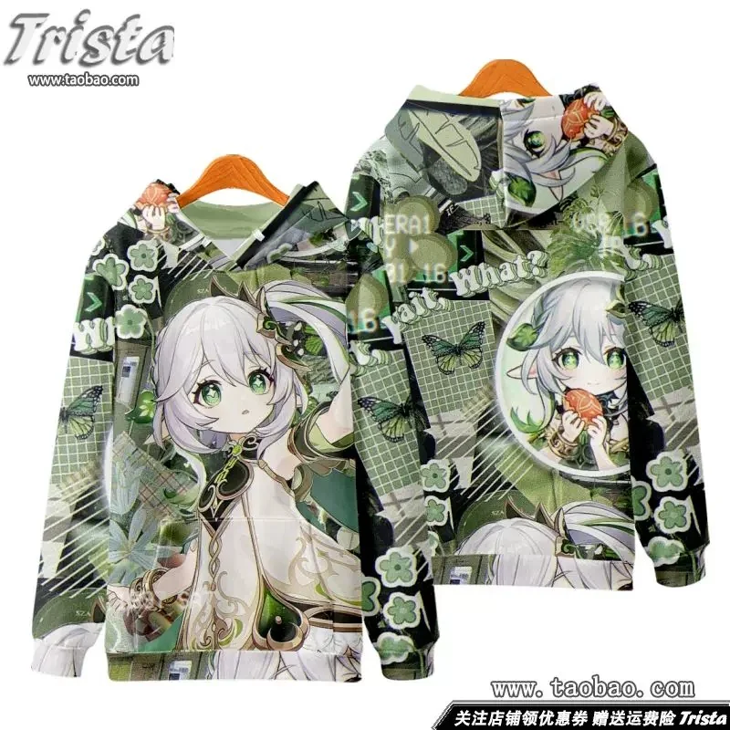 

Game Genshin Cosplay Zipper Hoodies Men Fashion Anime 3D Printed Long Sleeve Sweatshirts Women Casual Pullover Jacket