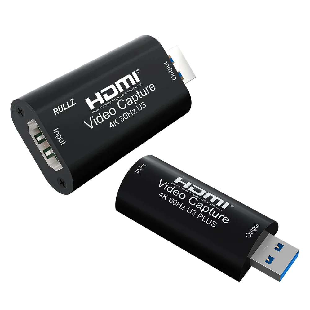 Ms2130 Video Capture Card USB 3.0 4K HDMI Video Grabber 1080p 60fps Live Streaming Game Record Box for PS5 Xbox Camera Laptop PC