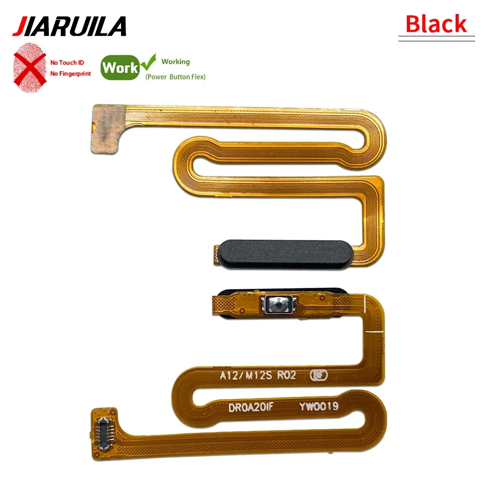 10 قطعة ، لسامسونج A04S A13 5 جرام A14 4 جرام بصمة الاستشعار الرئيسية العودة مفتاح القائمة السلطة على زر إيقاف كابل الشريط المرن #4