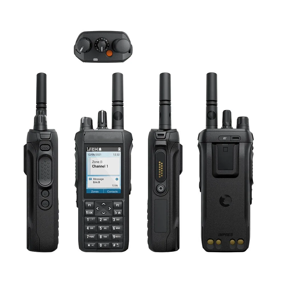 Radio Dua Arah R7a R7 Anti Ledakan Portabel Tahan Air UHF VHF Dual Band Handheld Walkie Talkie Dengan Wifi