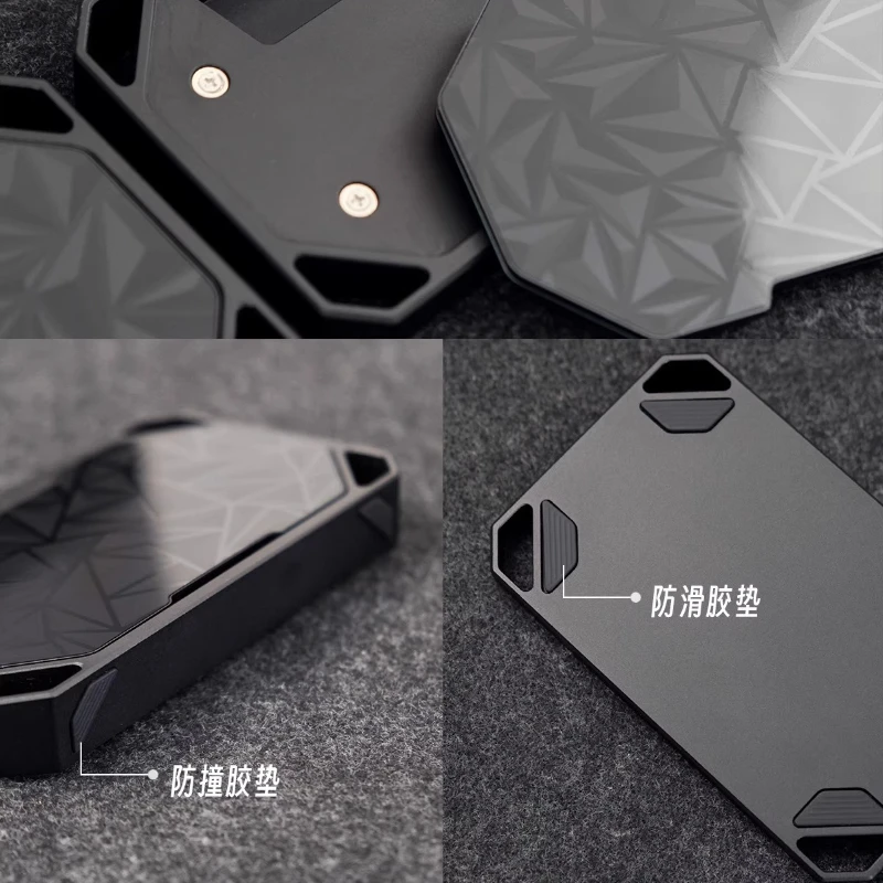 

Split Magnetic Keyboard Hand Rest Custom Metal Aluminum Alloy Detach Smooth Comfortable for 60%75%85% Teclado Accessories