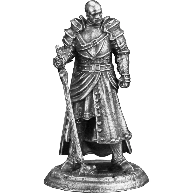 Metalowy biały miedziany model żołnierza Figurki akcji Zabawki Prezenty Dekoracja Gra planszowa Ozdoba Akcesoria Miniaturowy kreatywny model