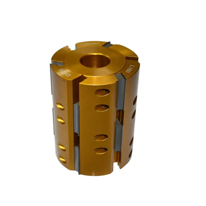 Woodworking Accessories Moulder Cutterhead Internal Wood Spindle Heavy Duty Cutter Head for Planer
