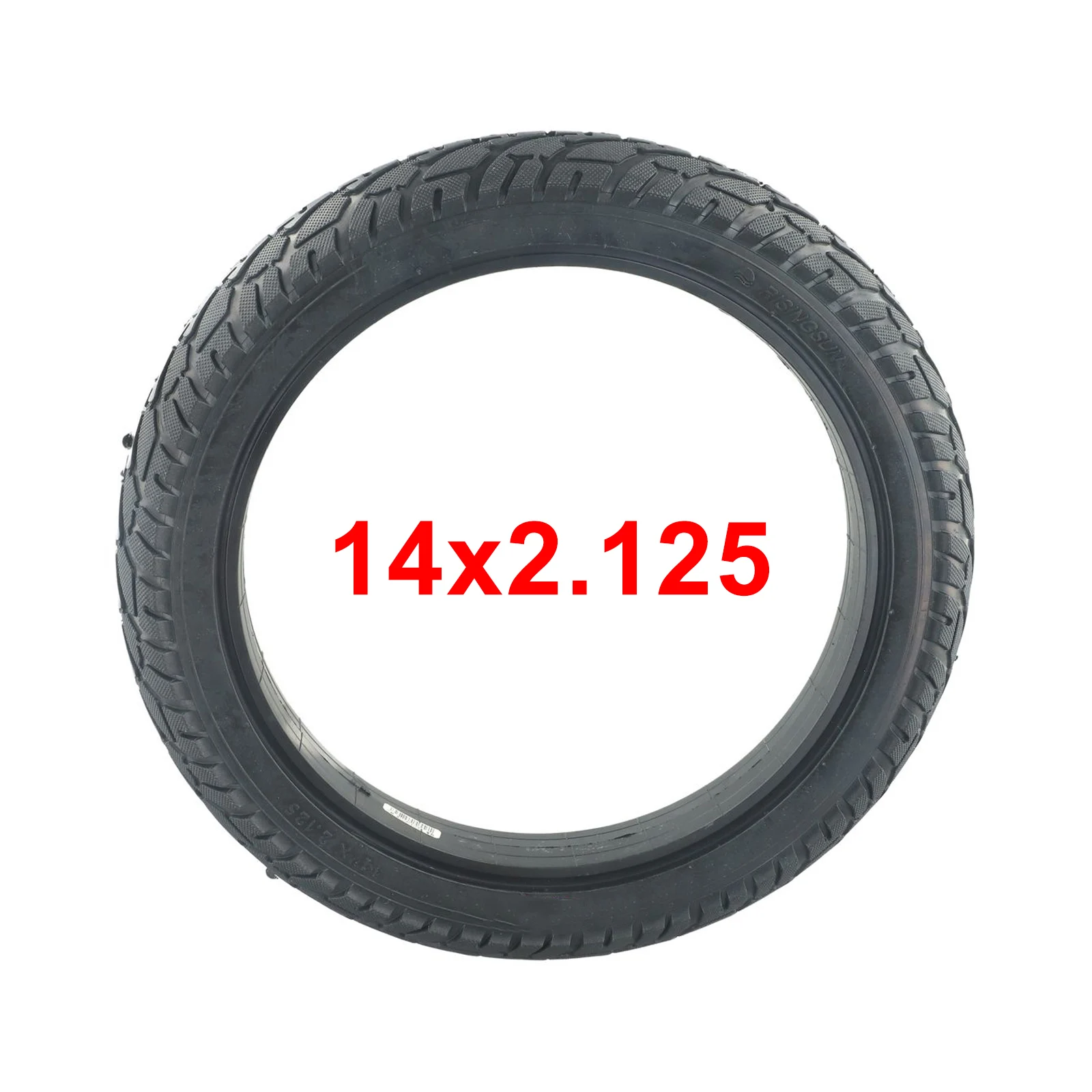 

Solid 14 Inch 14x2.125(57-254) Sporting Goods Wheels Equipment Practical Scooter Parts Tires Bicycle Tires Scooter