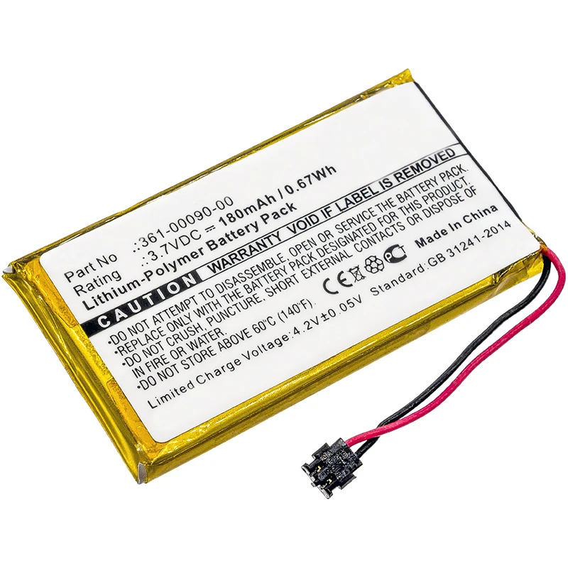 

Replacement Battery for Garmin:361-00090-00,Vivoactive HR,Smartwatch-180mAh