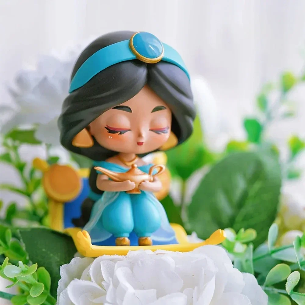 Disney Princess Becoming A Better Self Series Blind Box Cinderella Snow White Bell Anime Figure Mystery Box Model Kids Toy Gifts