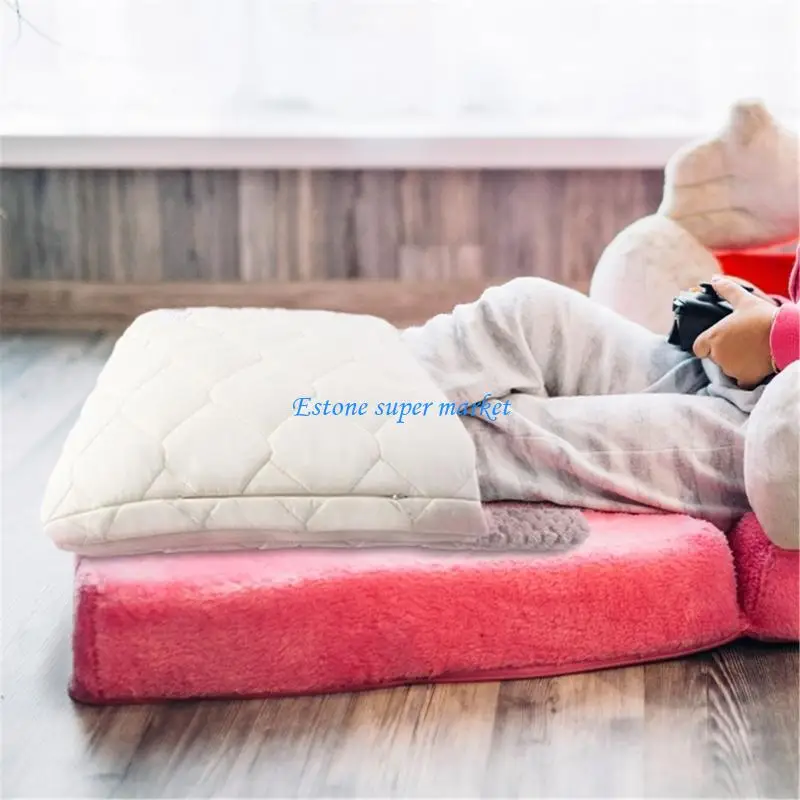 090B Electric Heated Foot Warmer Foldable Blanket Shawl for Men Women Baby Strollers